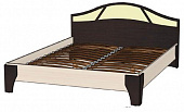 Кровать Верона 2-х спальная 1.6 с ортопедическим основанием (Венге/Дуб молочный)