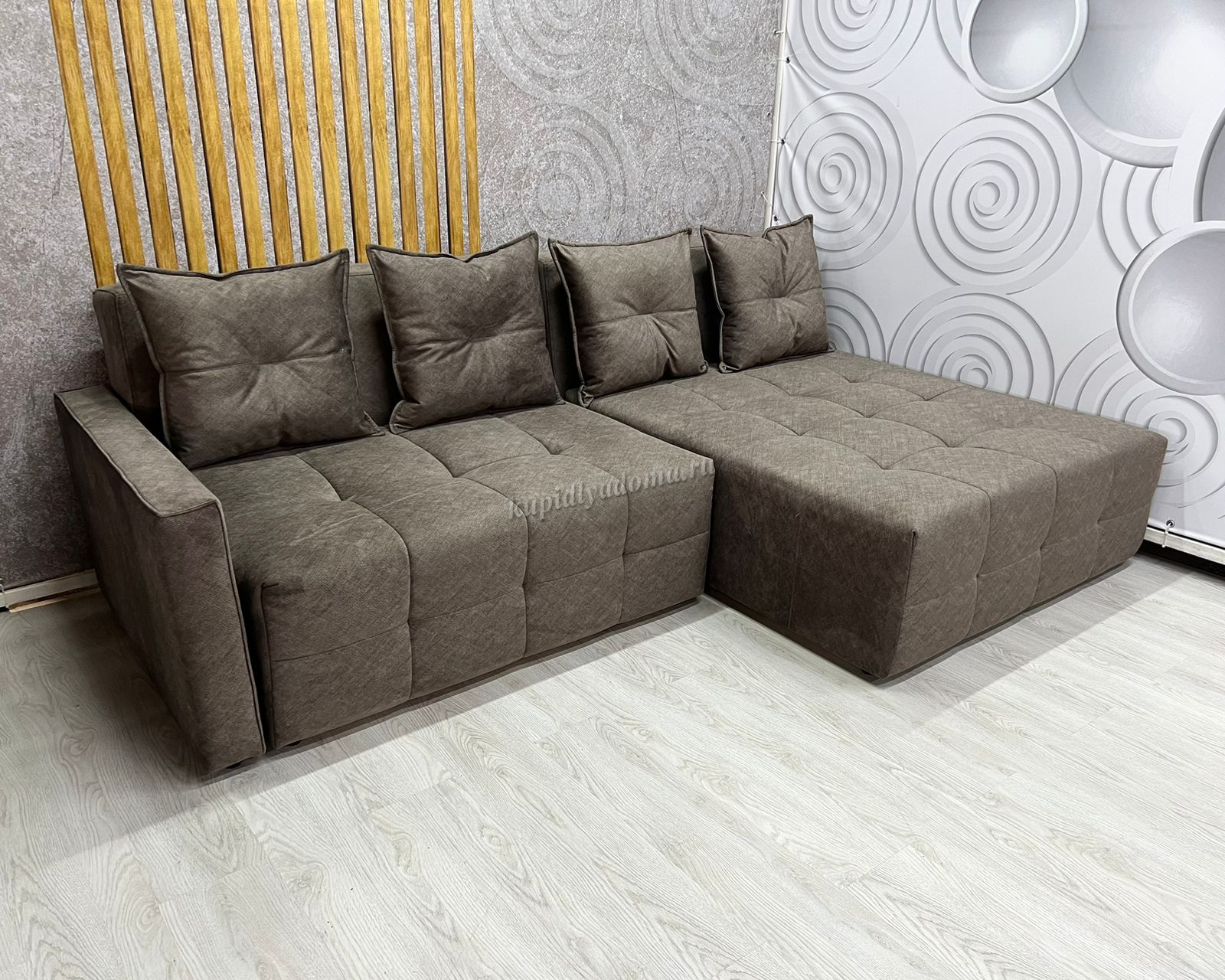 Угловой диван-кровать Мюнхен правый С (2 кат.) купить в Находке по низкойцене в интернет магазине мебели